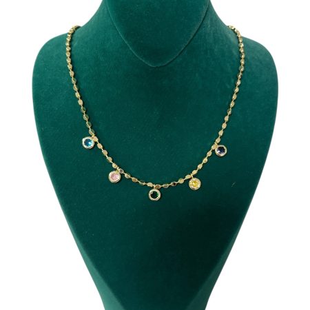 Collier perle ronde