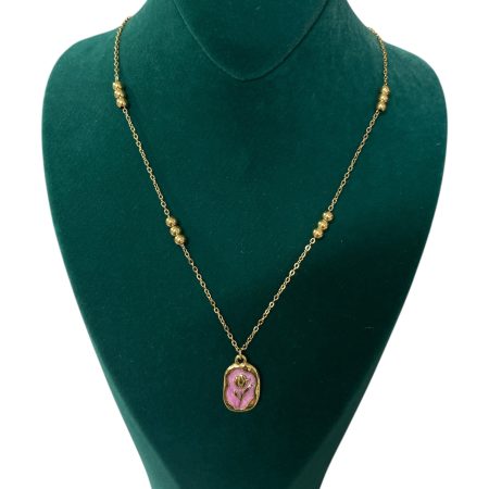 Collier jardin secret